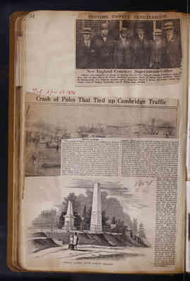1885 Scrapbook of Newspaper Clippings Vo 2 073